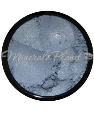Минеральные серо-синие тени Slate blue - Heavenly minerals свотчи