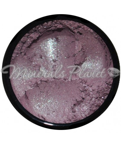 Минеральные тени Smokey purple glimmer - Heavenly minerals свотчи