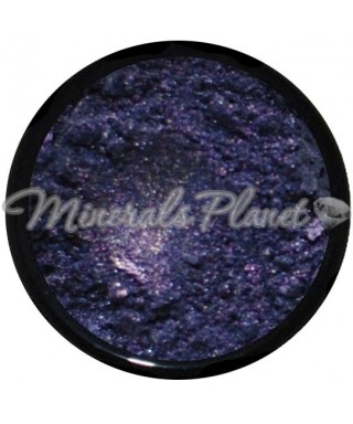Минеральные тени Midnight Blue - Monave, фото, свотчи